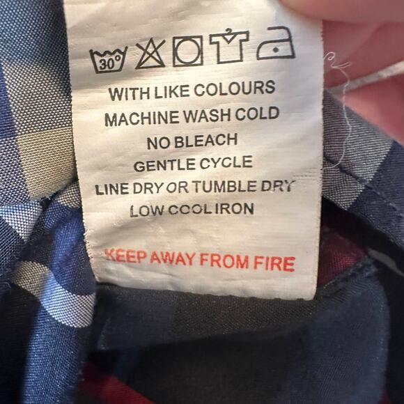 Coevals Club Shirt Mens 2XL Button Up Black Red Plaid Western Cowboy Pearl Snaps - Picture 6 of 6